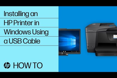 How to USB Setup for HP Printers on Windows